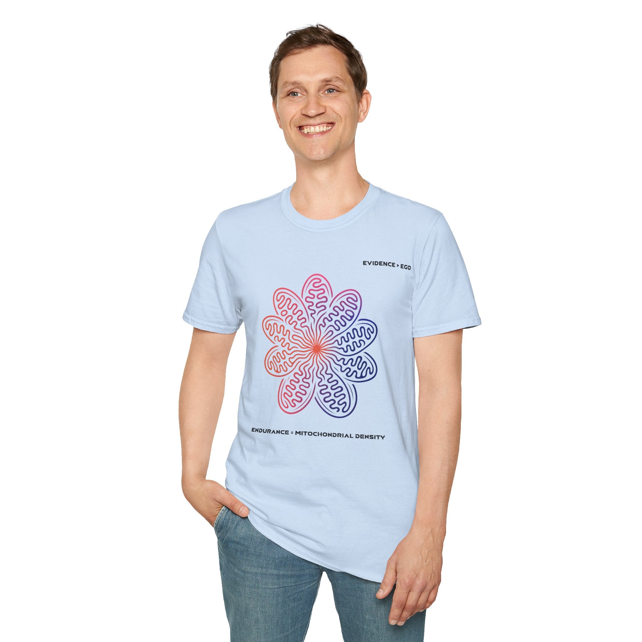Endurance = Mitochondrial density t-shirt