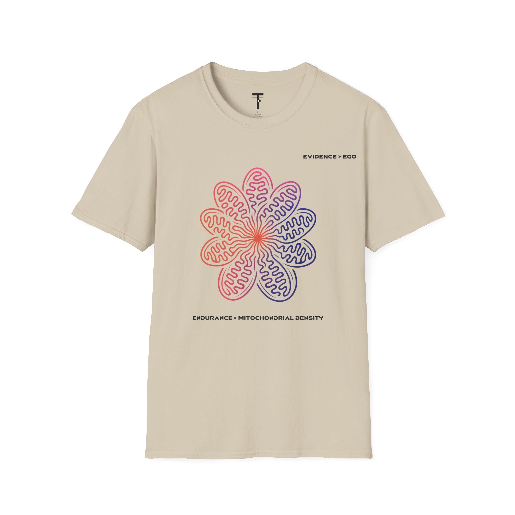 Endurance = Mitochondrial density t-shirt