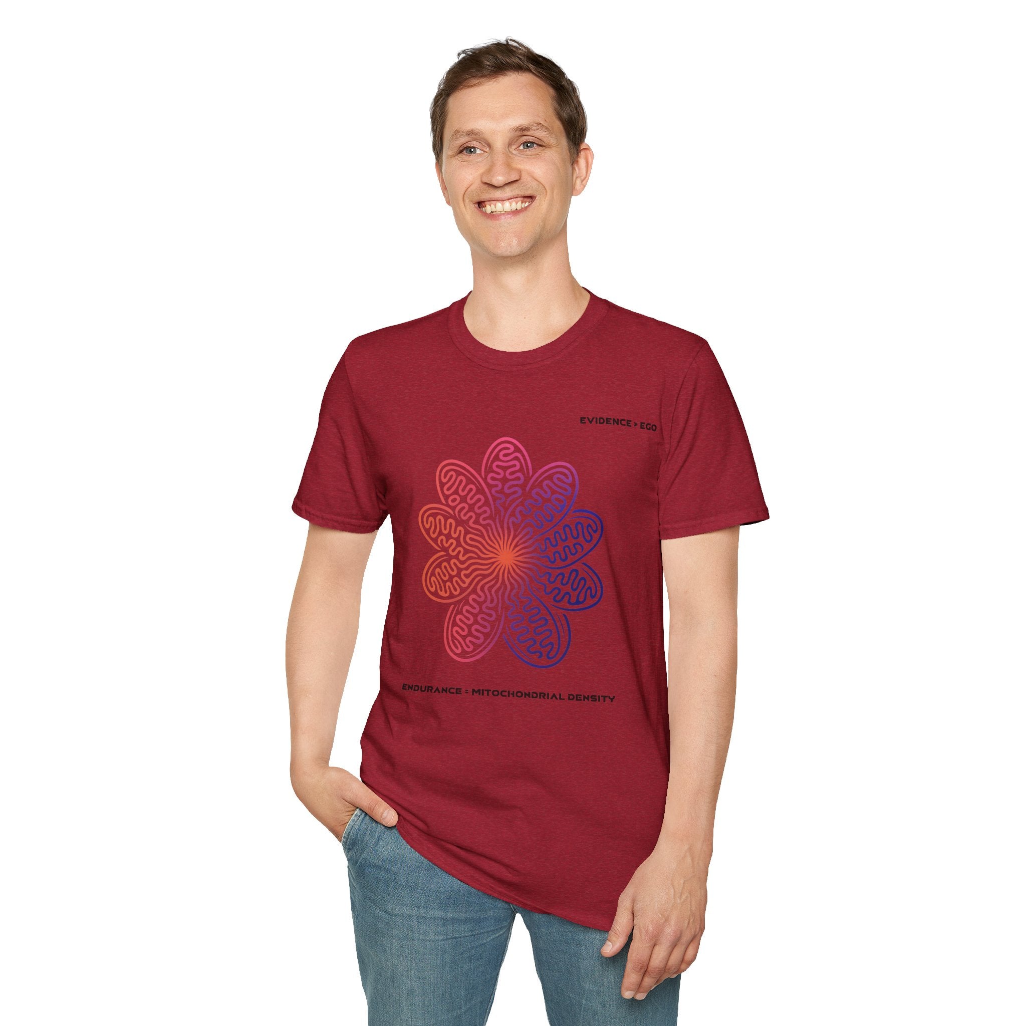 Endurance = Mitochondrial density t-shirt
