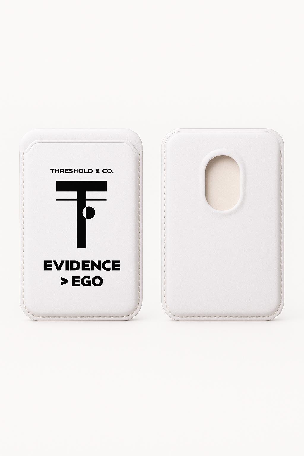 Threshold & Co | Vegan Card Wallet | Evidence > Ego edition