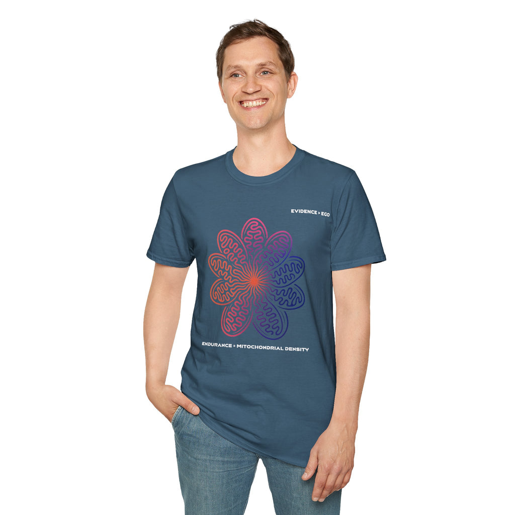 Endurance = Mitochondrial density t-shirt