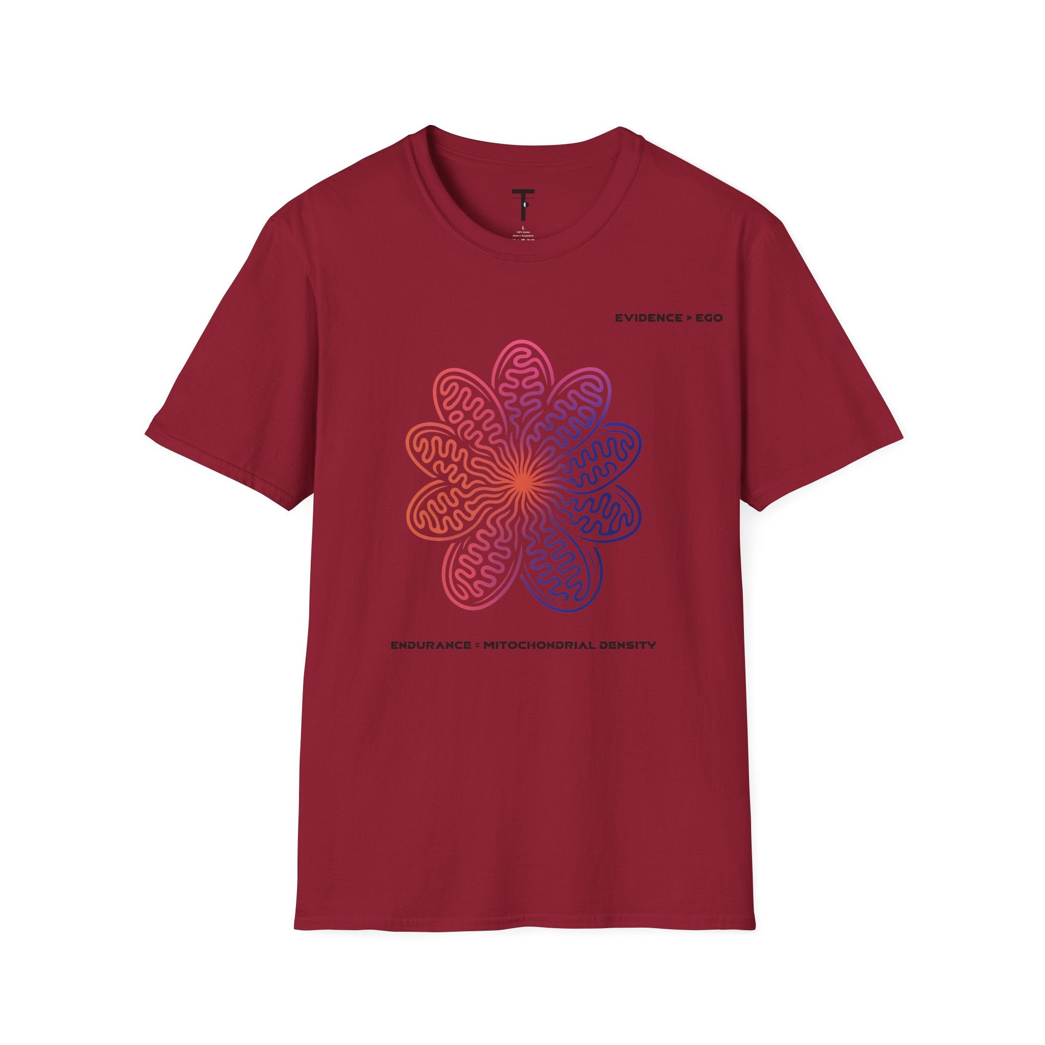 Endurance = Mitochondrial density t-shirt